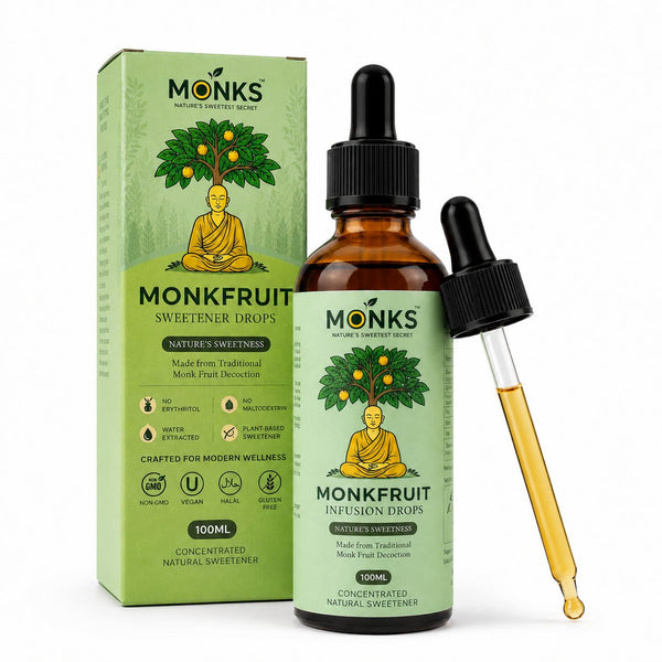 Monk fruit sweetener drops 100ml